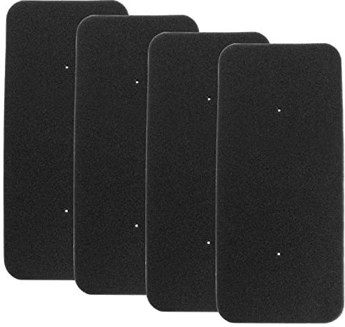 Konuooer Filtro per Hoover Candy 40006731, 4 filtri in spugna per asciugatrice Hoover Candy 275 x 125 x 10 mm