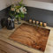 banjado® Herdabdeckplatte Glas 1-teilig 70x52 cm/Schneidebrett Herdabdeckung mit Motiv Trockenes Holz/Herdabdeckplatten Ceranfeld 1teilig / Schneidebrett Glas individuell einsetzbar
