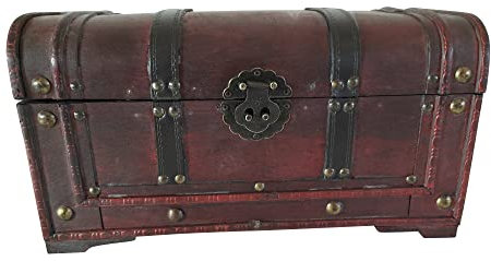 SESCO Cofre del tesoro pirata, tamaño 37,5 x 20 x 20 cm