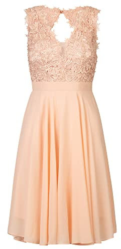 APART Fashion Damen Kleid Dress, Rose, 42 EU