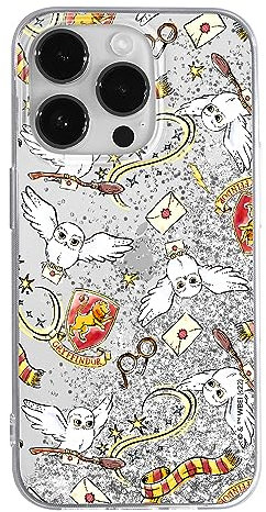 ERT GROUP Mobile Phone Case for Apple iPhone 14 Pro, Original and Officially Licensed Harry Potter Pattern Harry Potter 249, Perfectly Adapted to the Shape of the Mobile Phone, with Glitter Overflow