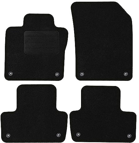 TEXER Textil Fußmatten Passend für Volvo XC-60 II Bj. 2018- Basic