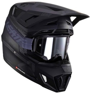 7.5 Moto Helmet with 360° Turbine Technology and Motorbike Goggle Included