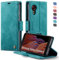 XYGLOW Handyhülle für Samsung Galaxy Xcover 5 Hülle Klappbar Premium PU Lederhülle Klapphülle【RFID Schutz】 Kartenfach Standfunktion Schutzhülle für Samsung Xcover 5 Flip Case Wallet Tasche, Grün