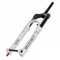 HerfsT Mountainbike-Federgabel 27,5 29 Zoll MTB Luftgabel Federweg 140 mm 1-1/2 konisches Rohr Boost-Gabel Rückprall einstellbar manuelle Sperre XC/DH/AM (Farbe: Weiß, Größe: 29'')