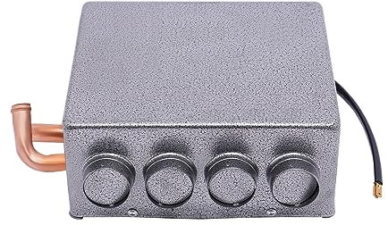 12V 8A Auto Van Heizung,Vierfachheizung, Komfort Entfroster Standheizung, Heizlüfter,Innenraumheizung für Vans Universal Defroster Demister,für Autos, Lastwagen, Schiffe, Wohnwagen, Lieferwagen