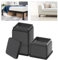 Knpwer 8 STK 2 Zoll Verstellbare Möbelerhöhung, Verstellbare Betterhöhung Bed Riser, Höhenverstellbar Betterhöhung,mit Gummi Anti Rutsch Pads,für Tisch,Stuhl,Sofa