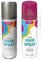 133ml washable temporary hair colour spray kids adults Halloween Glitter Temporary dye (Silver Glitter and Pink Hair Spray, 133ml)
