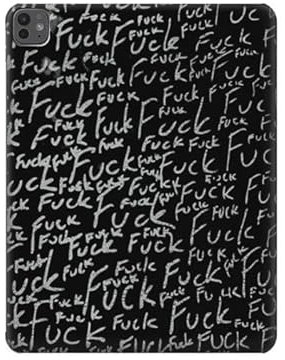 Funny Words Blackboard Tablet Hülle Schutzhülle Taschen für iPad Pro 13 (2024,2025)