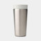Brabantia - Make & Take Mug de voyage Dark Grey (0.36L) étanche & Isotherme avec Couvercle Smart Click. Garde les Boissons Chaudes pendant 6 Heures & Froides pendant 8 Heures.