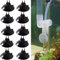 DILUSILK 20 Pack Aquarium Suction Cups Aquarium Heater Suction Cups Fish Tank Tube Light Sucker Holders 2.8 cm Fixing ClipsFish Tank Feeding Tube for Fish Tank Aeration Setup (Black)