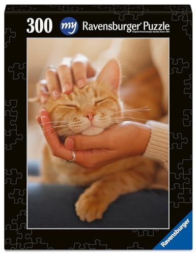 Ravensburger Fotopuzzle 300 Teile mit eigenem Bild Hochformat Schwarz | 300 Teile, Zum Selbstgestalten, Personalisierte Fotogeschenke, Für Kinder und Erwachsene