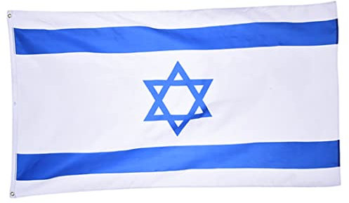 Dbvnnsy Flag Israel 5x3ft/150x90cm Polyester National Band.