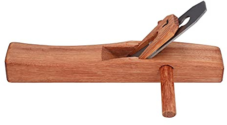 Teakholz Handhobel mit 7,2 Zoll Manganstahl Klinge für Holzbearbeitung