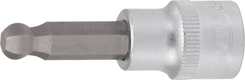 KS Tools 917.3861 3/8 Bit-Stecknuss Innensechskant mit Kugelkopf, 4mm