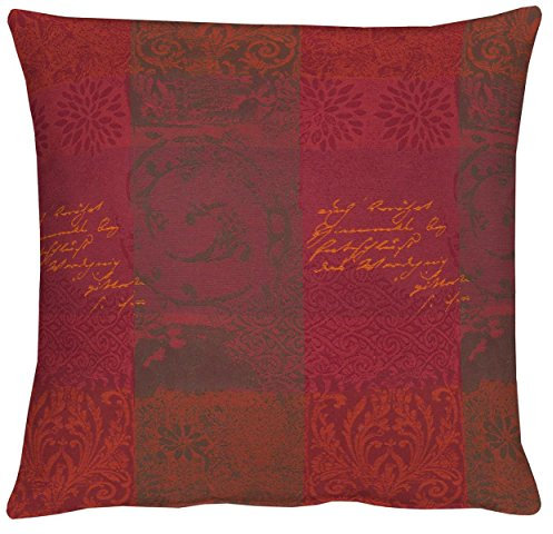 APELT 3042 40x40 30 Kissenhülle, Polyester, bordeux, 40 x 40 cm