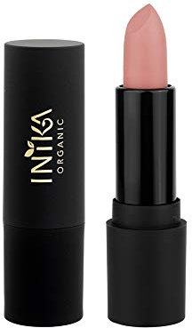 INIKA Certified Organic Vegan Lipstick, Nude Pink