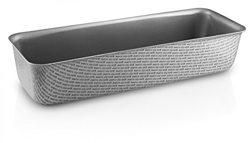 Eva Trio 202025 Brot- und Kuchenform, 30 cm, 1.75 Liter, Grau mit Dekor