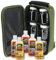 NGT Carp Fishing Tackle Glug Bag with 5 x 50ml Liquids & 6 Glug Pots Set