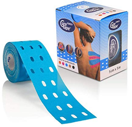 CureTape Punch 5,1 cm x 4,6 m Rolle, Blau