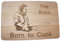 Bruce Springsteen The Boss Born to Cook Gift Wooden Chopping Cutting Cheese Board Place Mat Cooking Baking Present