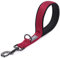 VIVAGLORY Short Dog Lead, Short Traffic Lead for Dogs, Short Training Leads for Medium & Large Dogs, 32 cm, Red