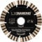 LXDIAMOND Diamant-Trennscheibe 125mm x 22,23mm Premium 13mm Segmente passend für Beton Stahlbeton Waschbeton Universal Diamantscheibe für Winkelschleifer 125 mm