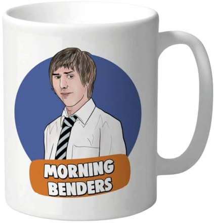 Cheeky Chops Jay The Inbetweeners - Morning Benders - Mug CMUG19 | TV lover, British Humour Comedy Friend Family Funny Novelty Birthday Office Cup Drink Tea Coffee Teenager