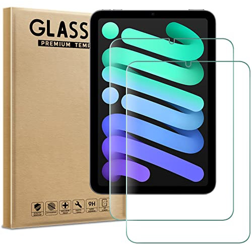 AOKUMA ipad Mini 7/Mini 6 8.3inch Verre Trempé, [Lot de 2] Verre Trempé ipad Mini 7 [0.26mm][Haut Définition] Facile Installation Film Protection écran
