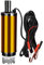 Trintion Fuel Pump Diesel Pump Water Oil Diesel Fuel Transfer Pump Stainless Steel Submersible Pump with Clip DC 12V Water Oil Fluid Refuelling Tool
