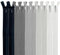 MARARDI [Packung 10] Unsichtbaren Reißverschlüssen [Grau] Nylon [50 cm] Nähen und Basteln zum Kleidung Taschen Stoff für Nähmaschine Patchwork Plastik Baumwolle Zipper mit Metallreißverschluss