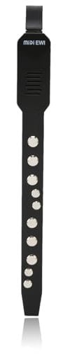 Digitaler Blasinstrument Elektronisches Blasinstrument mit Bluetooth, 10 Töne, mit MIDI-Funktion, mit 12 Begleitungen, Digital Wind Instrument