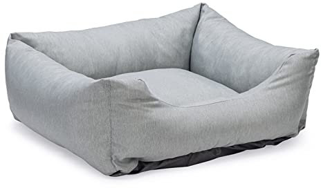 Karlie Charly, Hundebett, Hellgrau, 60x60x20 cm