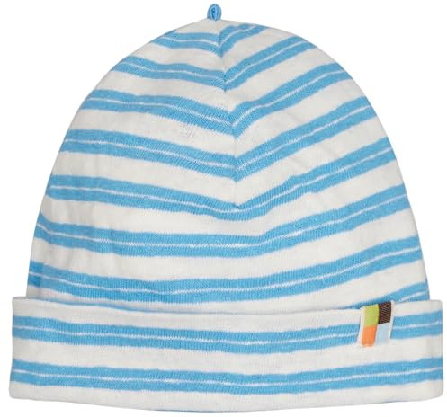 loud + proud Mütze Streifen mit Leinen, aus Bio Baumwolle, GOTS Zertifiziert