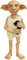 Claofoc Dobby Statue Skulptur Dobby mit Schwarzer Socke Kunstharzfiguren Magische Welt Dobby Puppe Ornamente Sammlermodell Spielzeug Geschenk für Fans