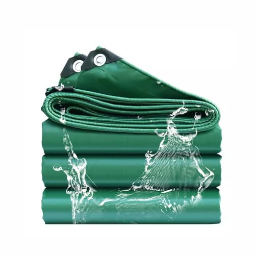 Bâche De Protection Exterieur PVC 4x5m, Bache Imperméable Extérieur, Bâche Étanche Pergola, Bâche De Jardin avec Oeillets en Aluminium, Anti Froid Bâches pour Piscine
