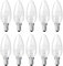 Glühbirne Kerze E14 40W klar 10er Pack dimmbar