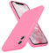 SURPHY Flat Silicone Case Compatible with iPhone 11 Case, Liquid Silicone Slim Fit Case (Individual Protection for Each Len) for iPhone 11 6.1 (Peach Pink)