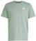 adidas Men's Train Essentials Feelready Training Tee, Silver Green/White, XS