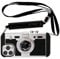 QoKcoahn Emily in Paris Phone Case for iPhone 14 Pro, Kawaii 11D Cartoon Vintage Camera Case with Long Lanyard Silicone PC Crossbody Phone Case Shockproof Protector