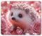 Rosa Igel Mauspad 230 x 180 x 3 mm Gaming Mousepad, Nahtlose Kanten Mouse Pad verbessert Geschwindigkeit und Präzision, Wasserdicht und Rutschfester Gummi Mausmatte für Büro Computer, Laptop WH-379