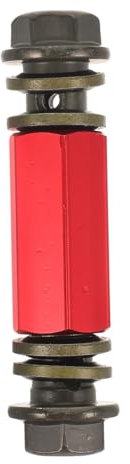 Motorrad Bremsleitungsadapter VerläNgerung - Metall BremsöLleitung, HitzebestäNdig Und Stabil, BremsleitungsanschlüSse FüR MotorradzubehöR, Rot