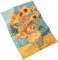 MuseARTa Geschirrtuch aus Baumwolle mit dem Gemälde Vase with Twelve Sunflowers des Künstlers Vincent Van Gogh in der Größe 40x60cm, KT-VG-VS