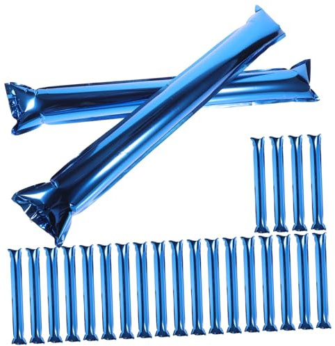 INOOMP 24piezas Animadora Palos De Ruido Inflables Palos De Vítores Para Conciertos Deportivos Eventos Sociales