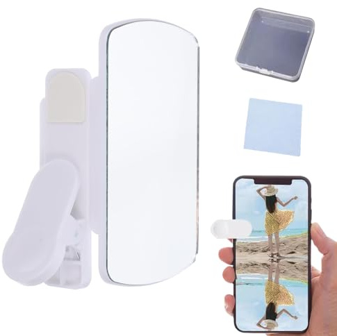 Linse mit Spiegeleffekt | Sucher für Smartphone-Fotos | kreative Klemme für Fotografie Urlaub Video Zuhause Reisen Foto im Freien