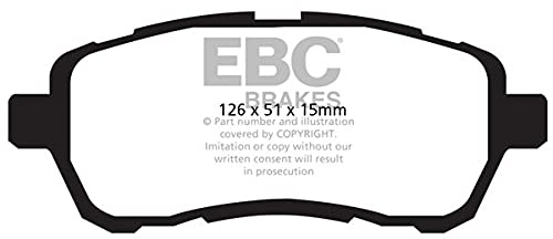 EBC Brakes DP22003 Greenstuff Bremsbeläge