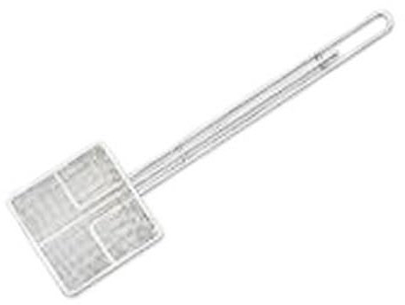 American Metalcraft SKS714 Square Fine Mesh Tinned 7 Skimmer