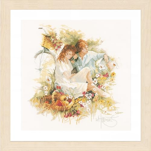 Lanarte PN-0007966 Cross Stitch Kit, Multi-Colour, 32 x 37 cm