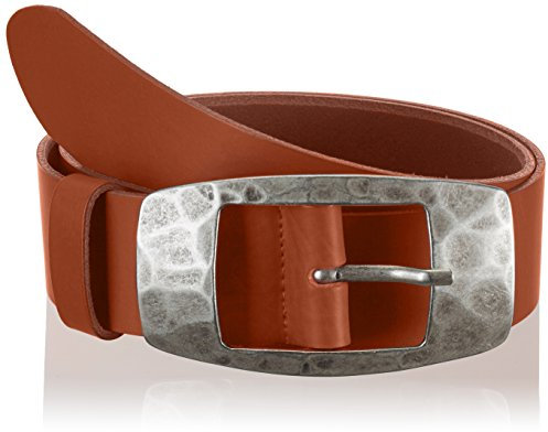 MGM Damen Gürtel Cordula, Gr. 80 cm, Braun (Cognac 4)