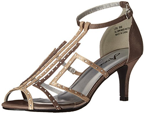 Annie Shoes Damen LOIS Dress Pump, Taupe Multi, 38.5 EU